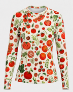 Tomatoes Women's Long-Sleeve Sun Shirt With Thumbholes