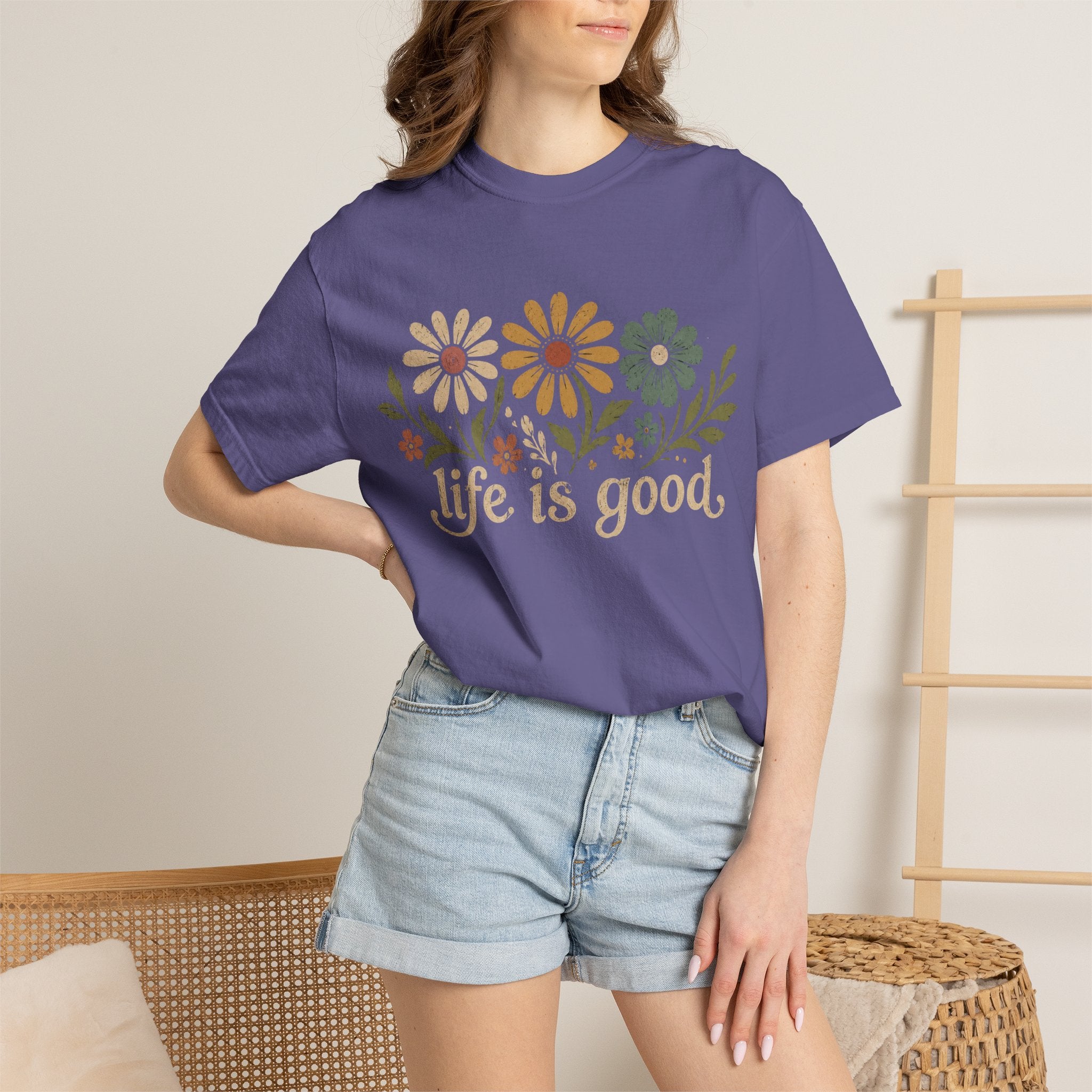 Life Is Good Comfort Colors T-shirt