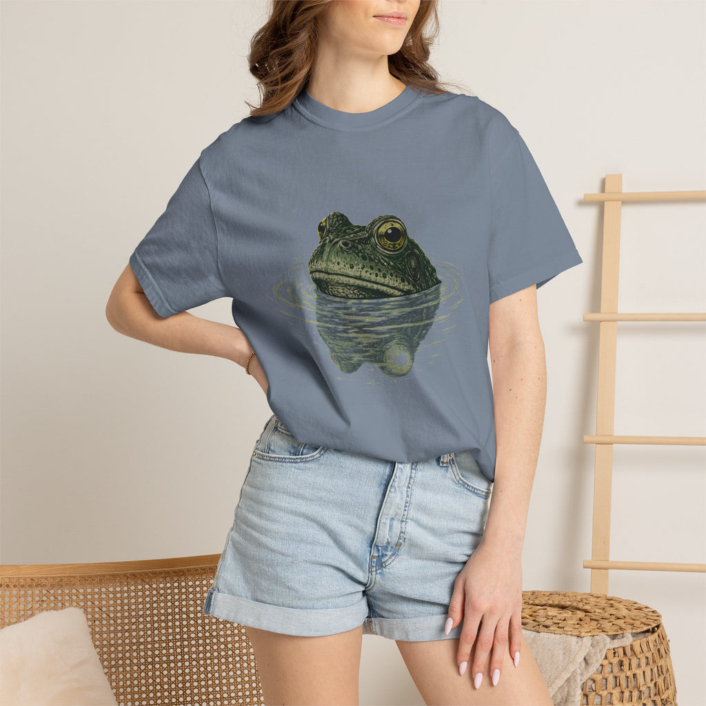 Frog Swimming Comfort Colors T-shirt
