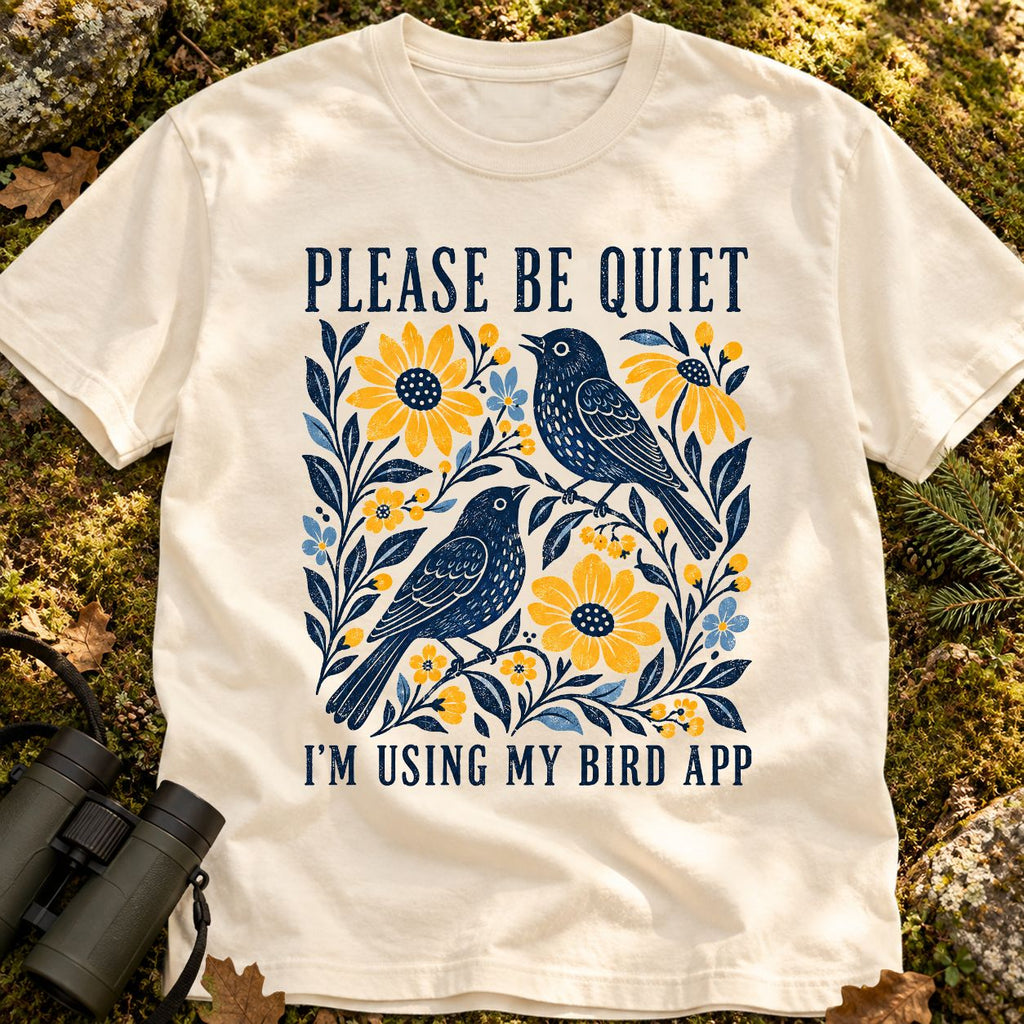 Please Be Quiet Comfort Colors T-shirt