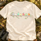 Cute Birds Comfort Colors T-shirt