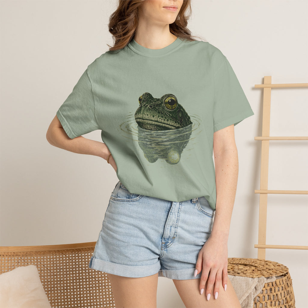 Frog Swimming Comfort Colors T-shirt