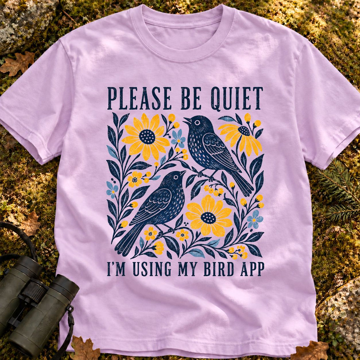 Please Be Quiet Comfort Colors T-shirt