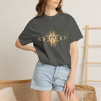 Celestial Sun And Moon Phase Comfort Colors T-shirt