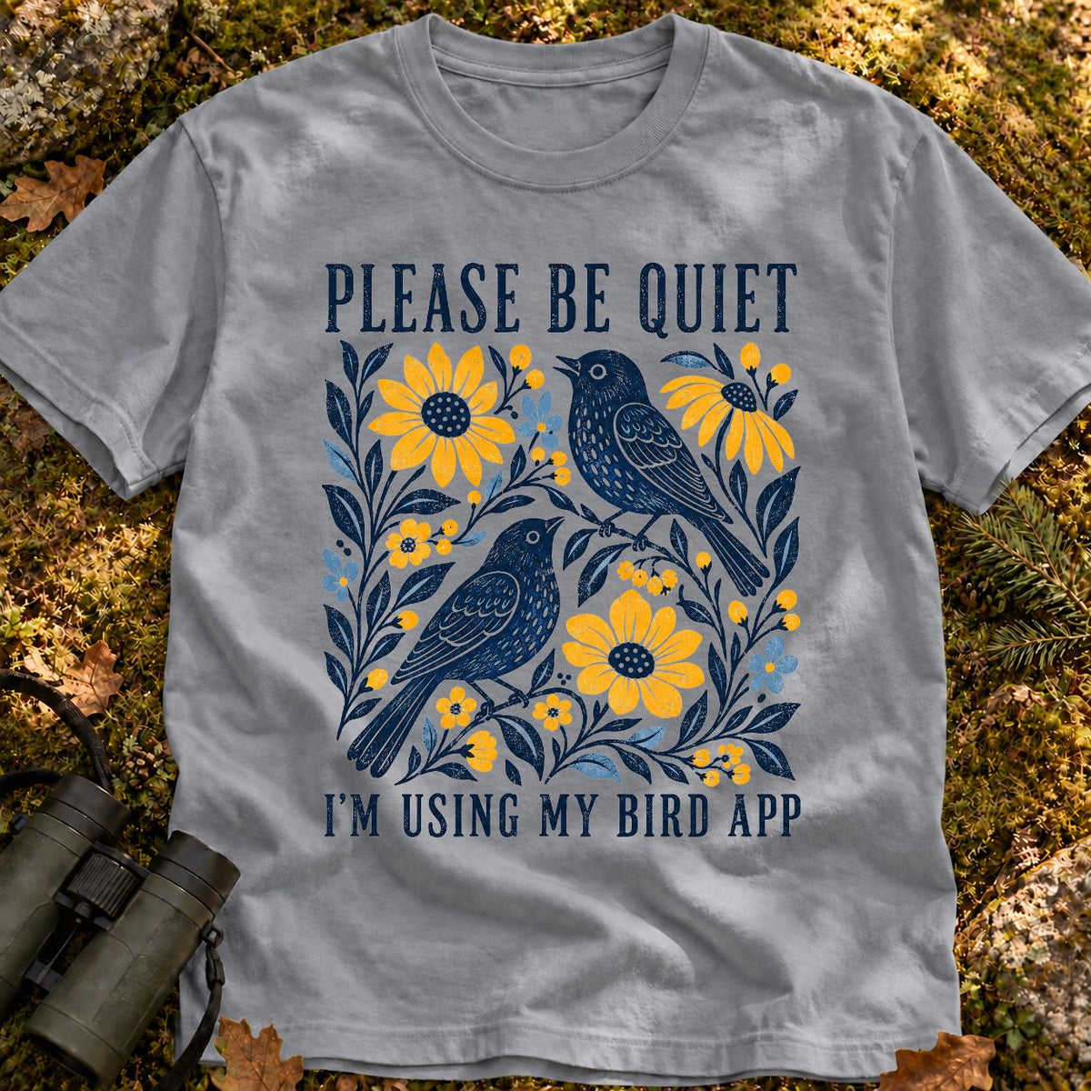 Please Be Quiet Comfort Colors T-shirt