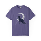 Black Cat and Moon Comfort Colors T-shirt