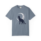 Black Cat and Moon Comfort Colors T-shirt