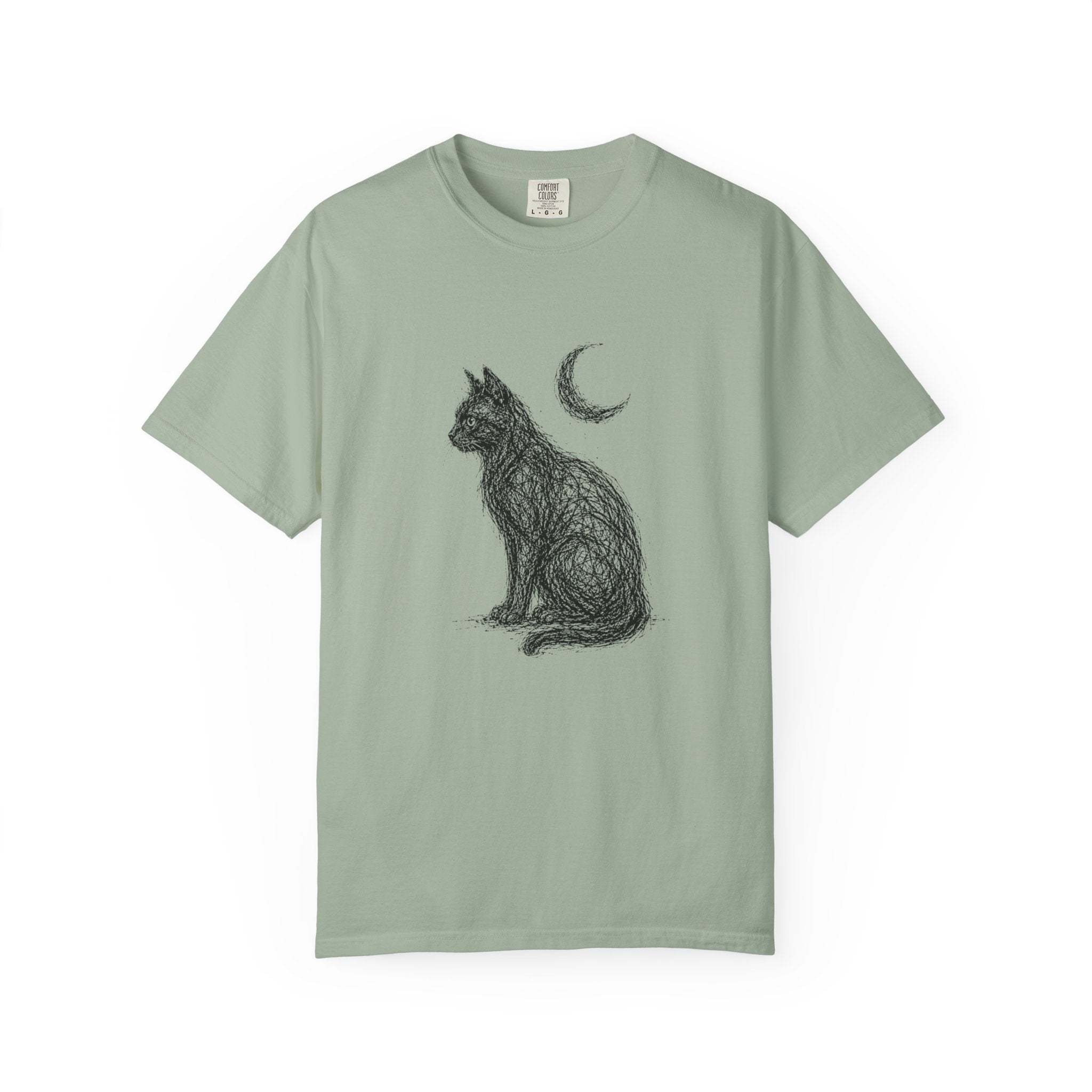 Black Cat Comfort Colors T-shirt