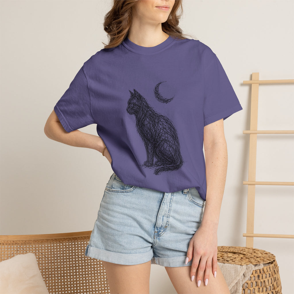 Black Cat Comfort Colors T-shirt