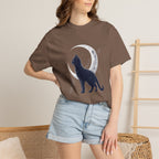 Black Cat and Moon Comfort Colors T-shirt