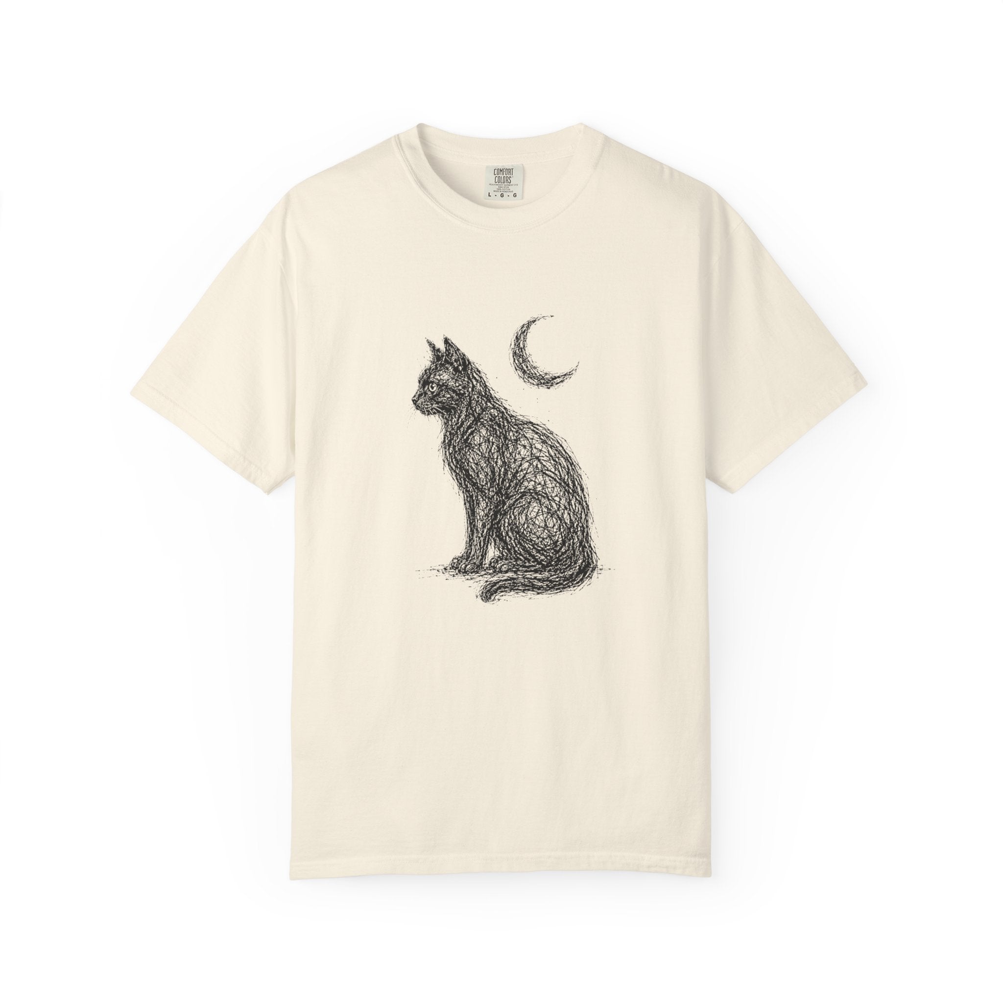 Black Cat Comfort Colors T-shirt