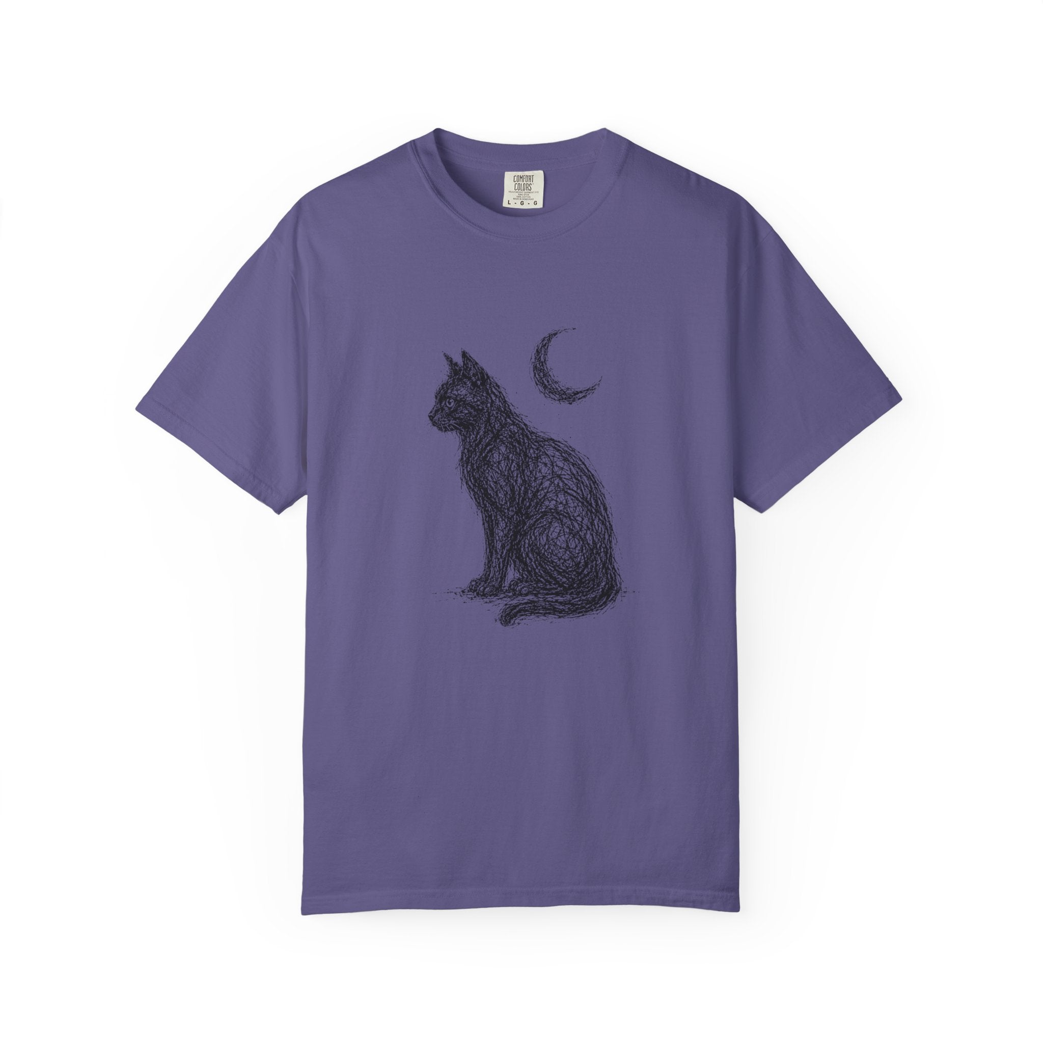 Black Cat Comfort Colors T-shirt