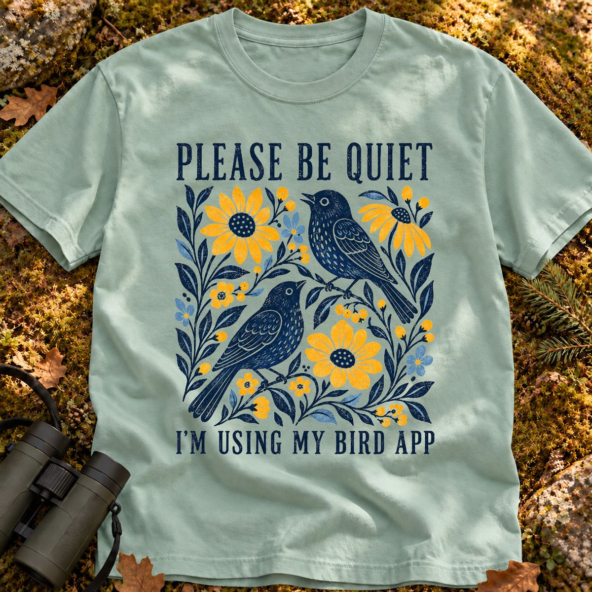 Please Be Quiet Comfort Colors T-shirt