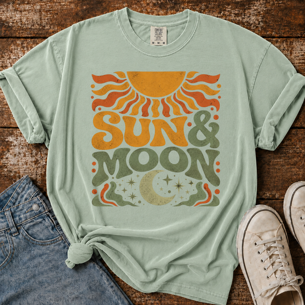 Moon And Sun Comfort Colors T-shirt
