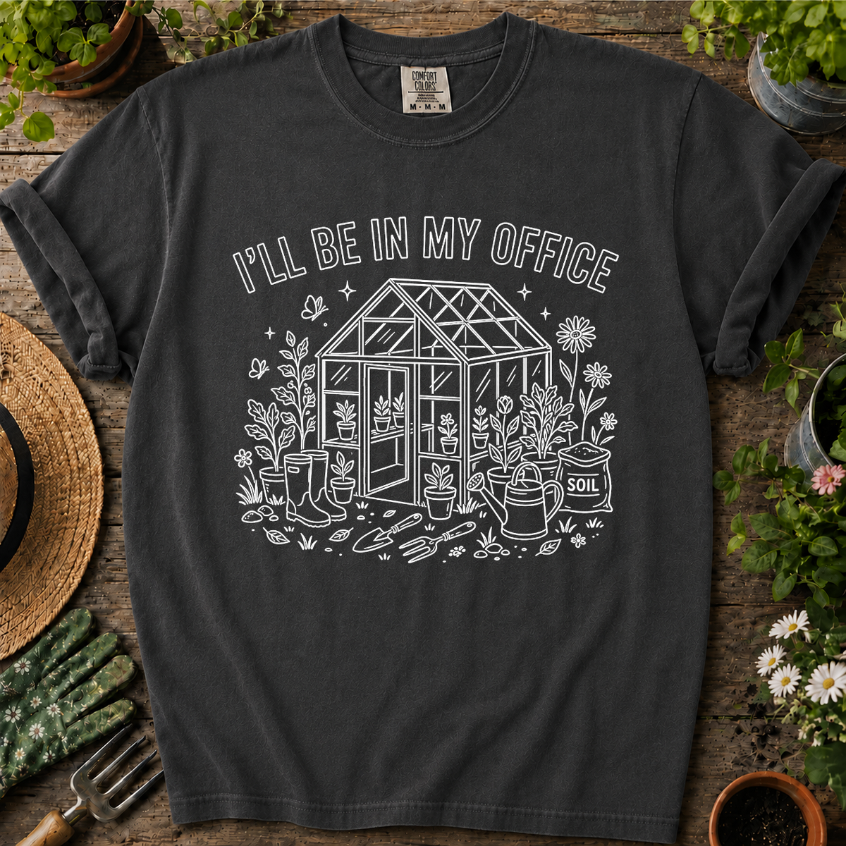 I'll Be In My Office Comfort Colors T-shirt