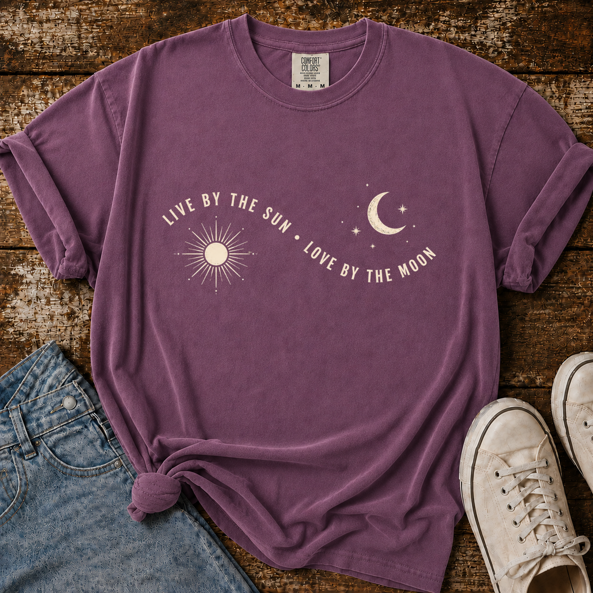 Moon And Sun Comfort Colors T-shirt