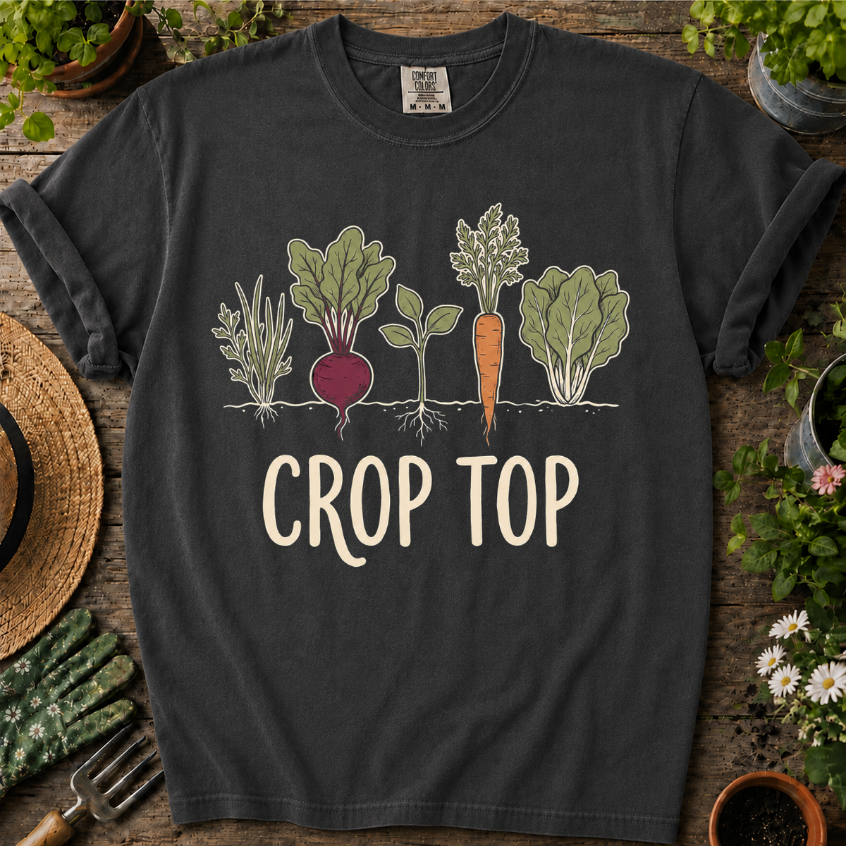 Crop Top Comfort Colors T-shirt