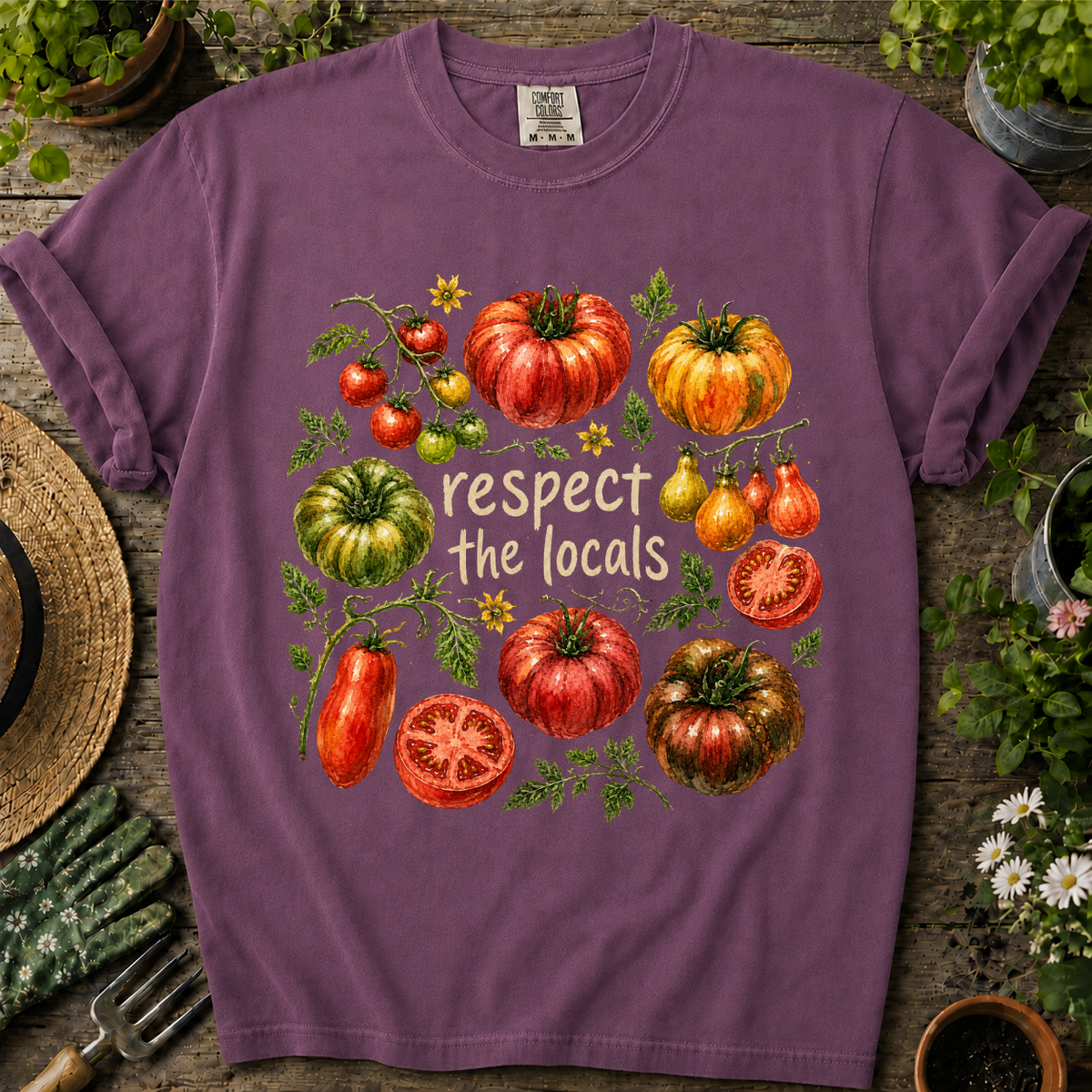 Respect The Locals Comfort Colors T-shirt