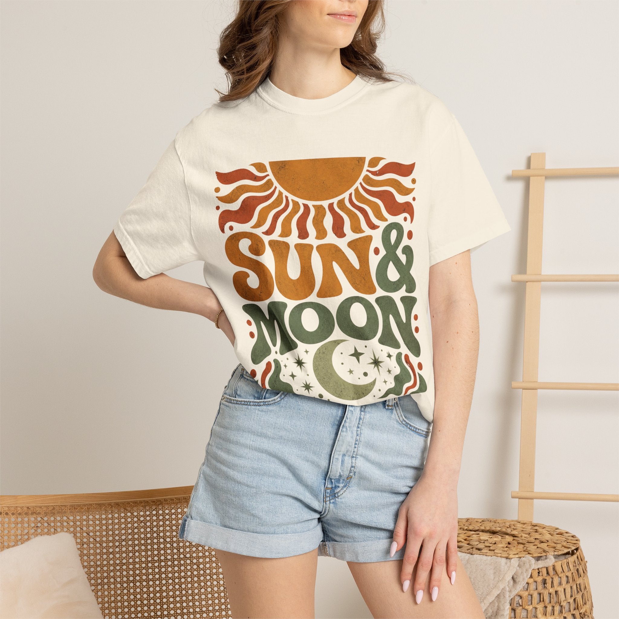Moon And Sun Comfort Colors T-shirt