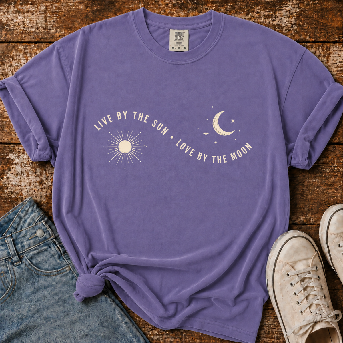 Moon And Sun Comfort Colors T-shirt