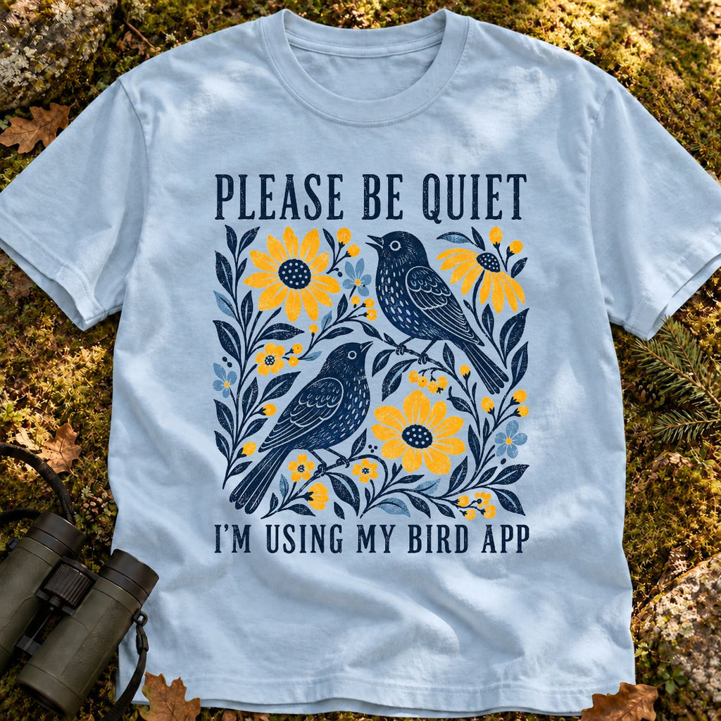 Please Be Quiet Comfort Colors T-shirt