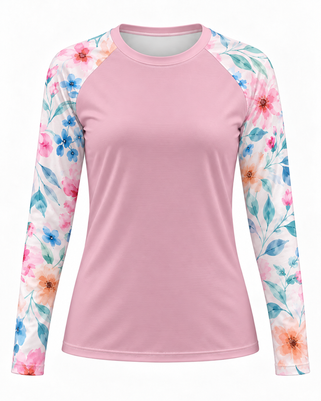 Blush Garden Women's Long-Sleeve Sun Shirt