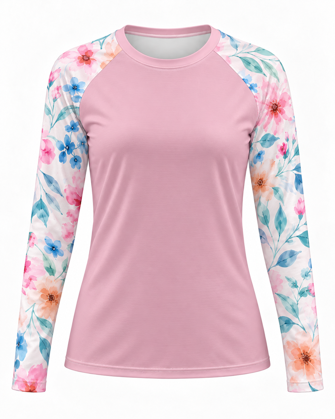 Blush Garden Women's Long-Sleeve Sun Shirt