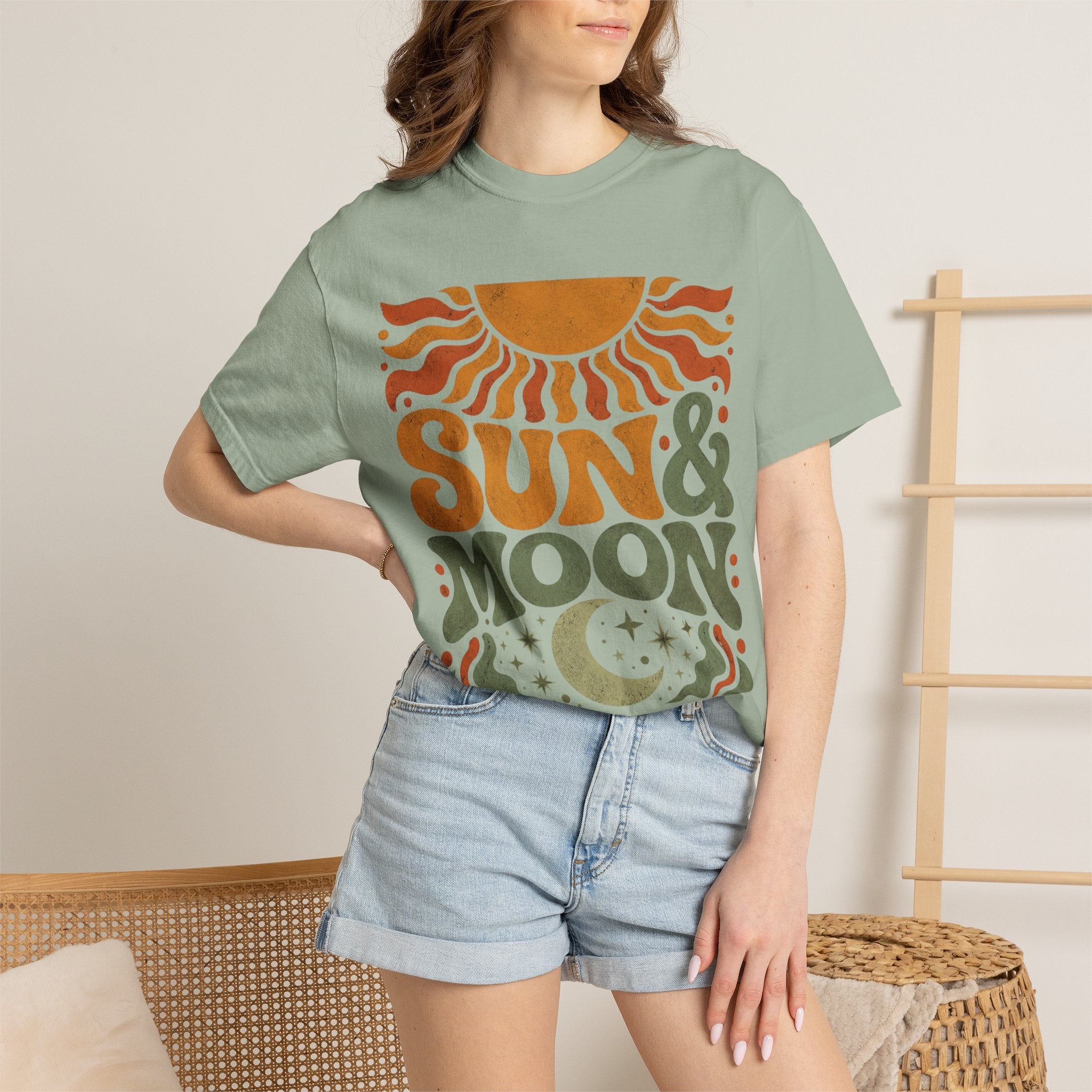 Moon And Sun Comfort Colors T-shirt