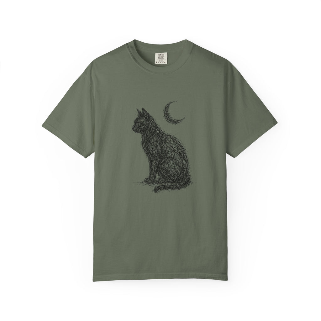 Black Cat Comfort Colors T-shirt