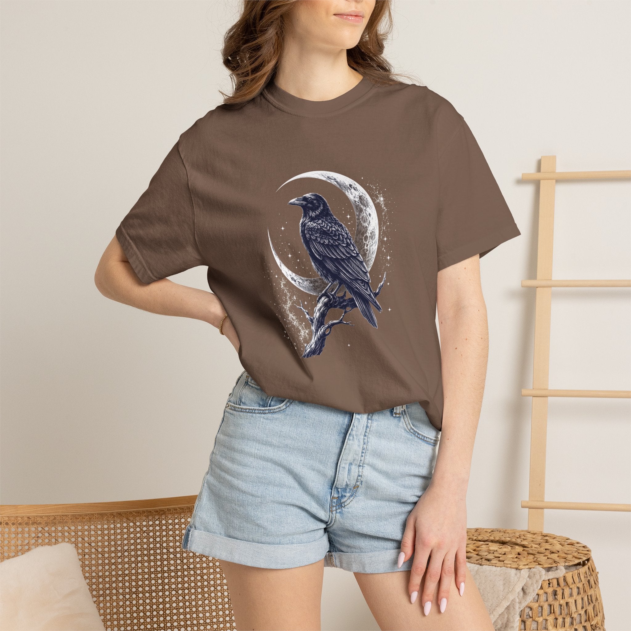 Crescent Raven Comfort Colors T-shirt