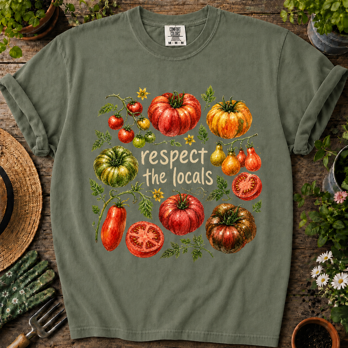 Respect The Locals Comfort Colors T-shirt