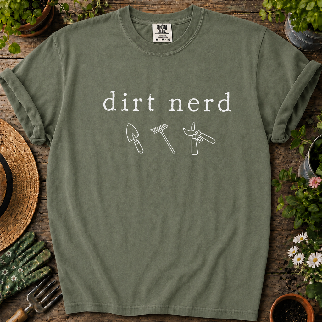 Dirt Nerd Comfort Colors T-shirt