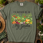 Rather Be In My Garden Comfort Colors T-shirt