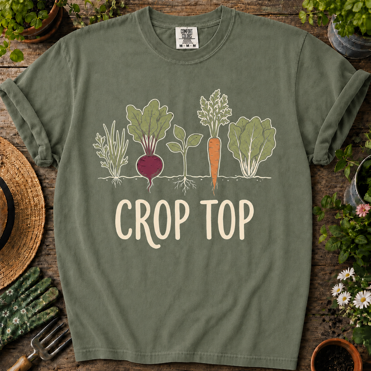 Crop Top Comfort Colors T-shirt