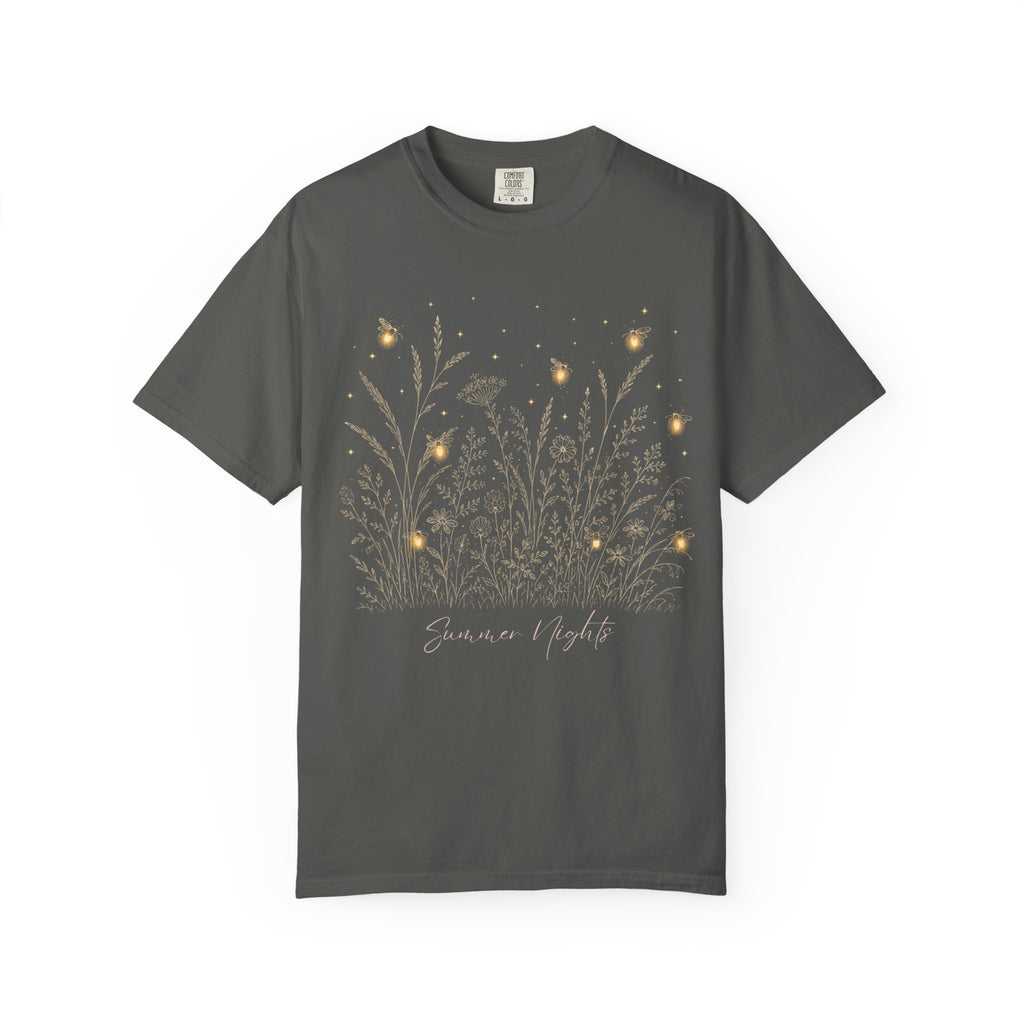 Summer Nights Firefly Comfort Colors T-shirt