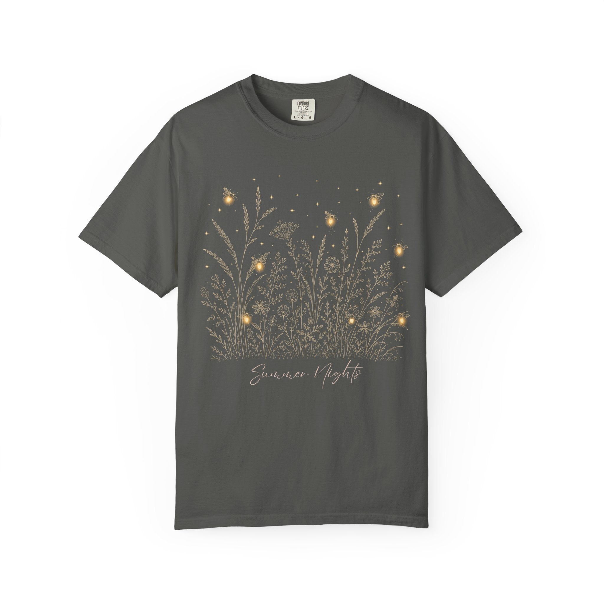 Summer Nights Firefly Comfort Colors T-shirt
