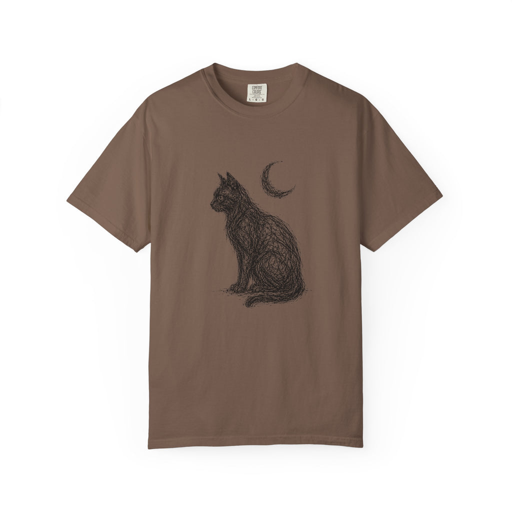 Black Cat Comfort Colors T-shirt