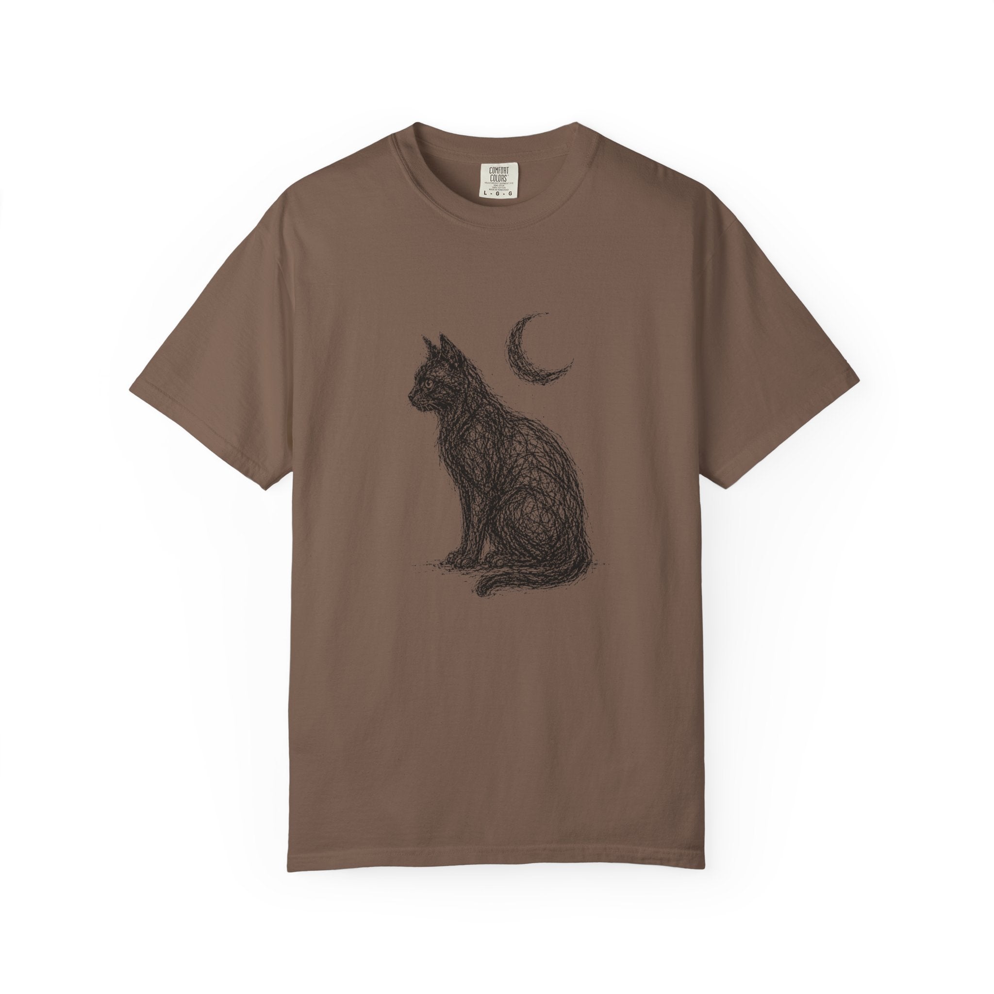 Black Cat Comfort Colors T-shirt