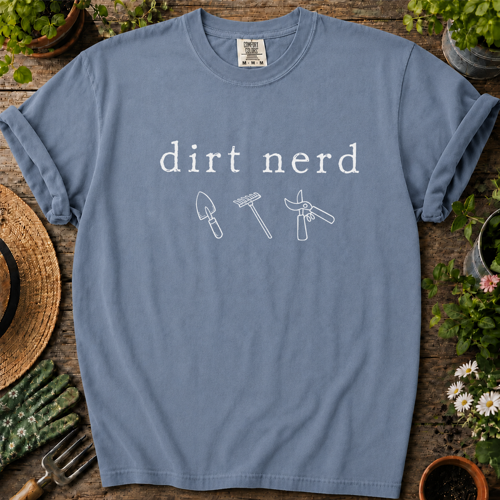 Dirt Nerd Comfort Colors T-shirt