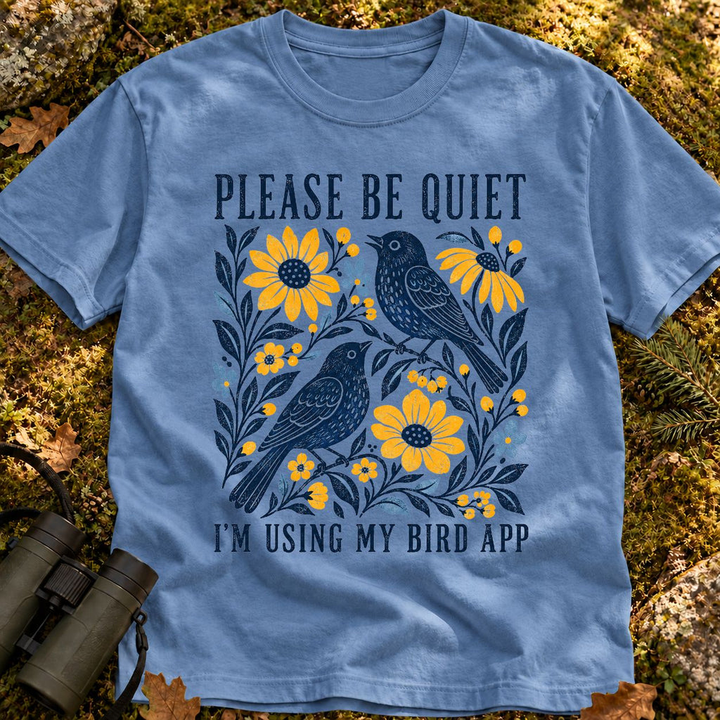 Please Be Quiet Comfort Colors T-shirt
