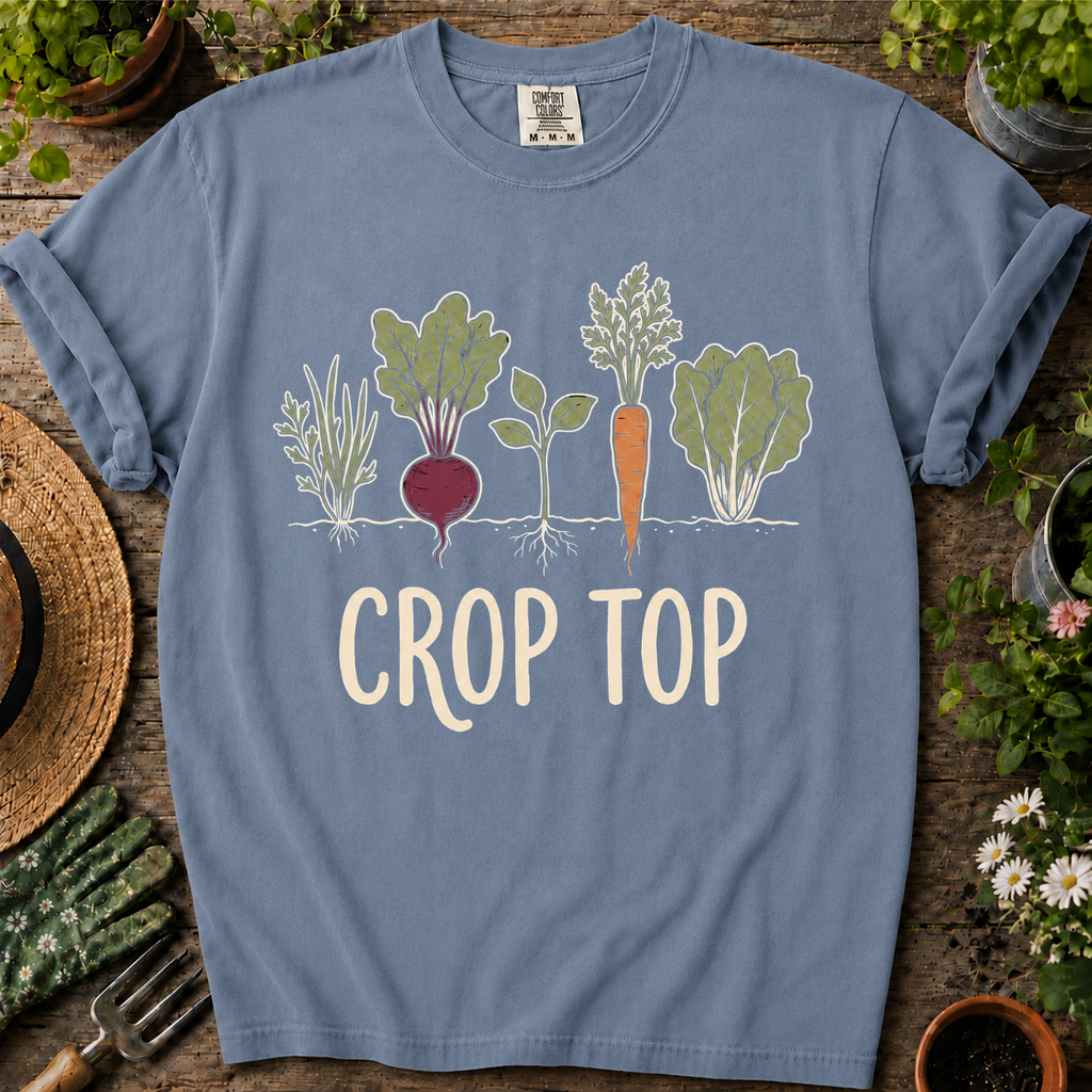 Crop Top Comfort Colors T-shirt