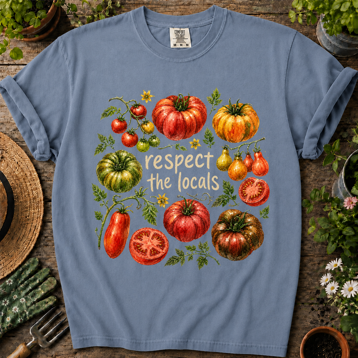 Respect The Locals Comfort Colors T-shirt