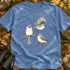Tufted Titmouse Comfort Colors T-shirt