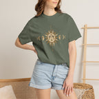 Celestial Sun And Moon Phase Comfort Colors T-shirt
