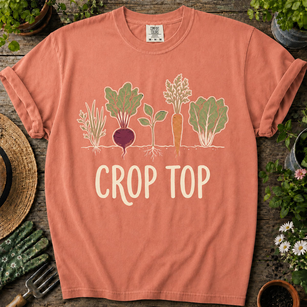 Crop Top Comfort Colors T-shirt