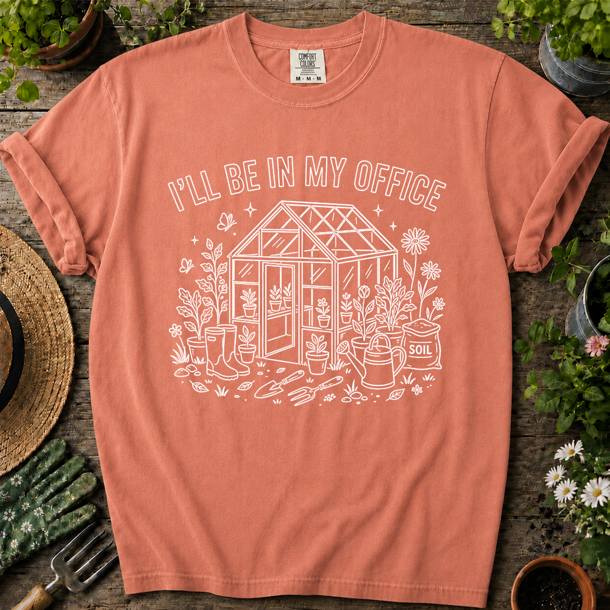 I'll Be In My Office Comfort Colors T-shirt