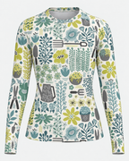 Botanical Garden Women's Long-Sleeve Sun Shirt With Thumbholes
