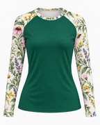 Wildflower Meadow Women's Long-Sleeve Sun Shirt