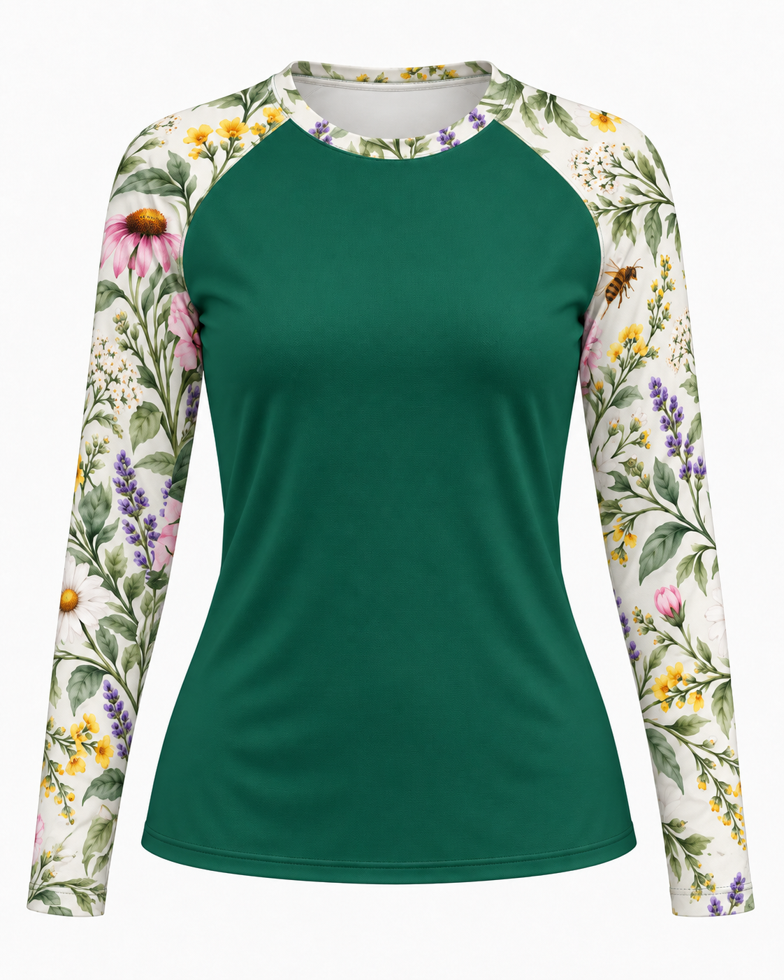 Wildflower Meadow Women's Long-Sleeve Sun Shirt
