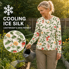 Tomato Vine Women's Long-Sleeve Sun Shirt With Thumbholes